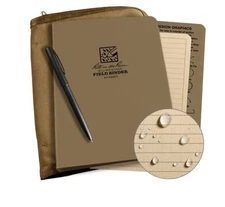 Rite in the Rain Tactical Field Ring Binder Kit NO 9200T-KIT CORDURA COVER TAN
