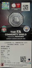 2019 FA CHARITY SHIELD-LIVERPOOL V MANCHESTER CITY-04/08/19 TICKET.