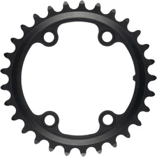 microSHIFT Sword Chainring - 29t, 80 Asym BCD, Inner ring for 2 x 9/10-Speed, Bl