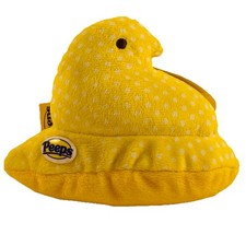 PEEPS Yellow w/ White Polka Dot Chick 5 Bean Bag Plush Tags Just Born 2006 PEEP