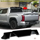 Gloss Black Rear Window Cab Roof Spoiler For 2022-26 Toyota Tundra (Most Models)