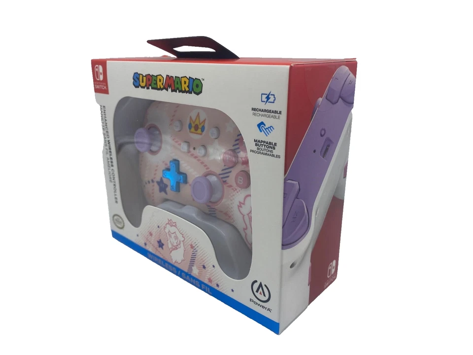 PowerA Enhanced wireless Controller Peach Für Nintendo Switch Neu & OVP - Bild 4 von 4