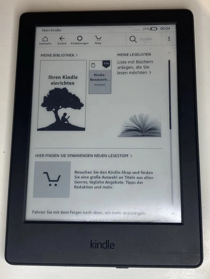 Amazon Kindle 8. Generation SY69JL E-Book Reader - Schwarz - Bild 2 von 4