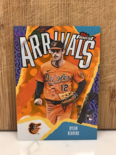 2026 Topps Finest Dylan Beavers Orange (RAW)