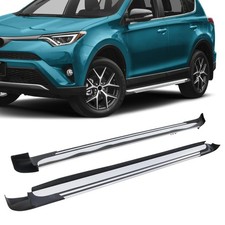 Running Boards Upgrade Side Step Nerf Bars Compatible for Toyota Rav4 2013-2018