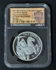 Four Horsemen of The Apocalypse 1 oz .999 Silver ~ Pale Horse Of Death NGC PF70