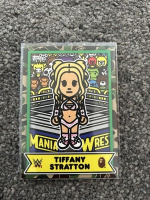 Topps WWE Bape Tiffany Stratton Baby Milo Wrestling Trading Card BMA-23