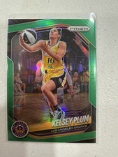 2025 Panini Prizm WNBA #59 Kelsey Plum Green Prizms