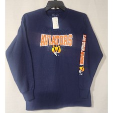 Las Vega's aviator long sleeve blue shirt size Large 10/12 boys