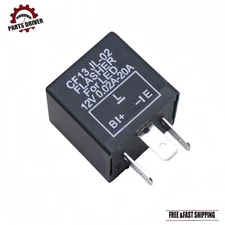 3-Pin Car Flasher Relay Fix Light LED Lamp Turn Signal Hyper Flash #CF13 JL02