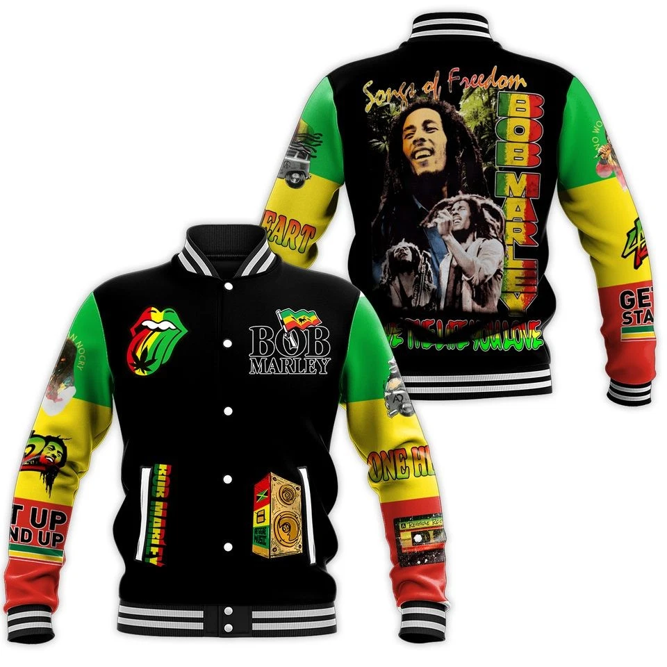 Bob Marley Varsity Jacket – Baseball Jacket