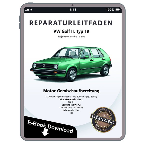 Vw Golf 19 (83-92) Digifant Einspritz ZüNdanlage 1,8L Reparaturhandbuch Download-image