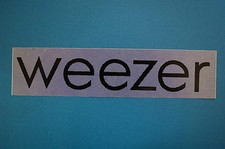 Weezer Sticker (S37)