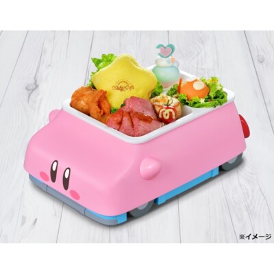 Kirby Cafe Exclusive Inhale Cake Car Dish Plate Pink Nintendo