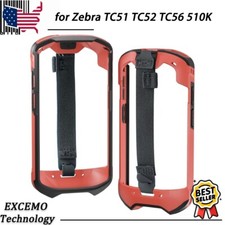 Protective Cover Case for Zebra TC51 TC52 TC56 TC57 TC510K SG-TC5X-EXO1-01 Red