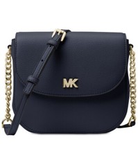 michael kors pebble leather half dome crossbody