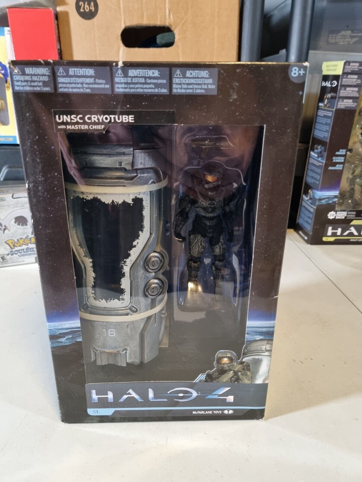 McFarlane Toys Halo 4 Series 1 - Frozen Master Chief With Cryotube