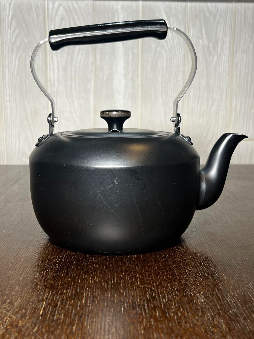 Snow PeakMatte Black Kettle Teapot Classic 0.7L PG-160