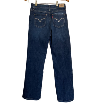 Levi s Perfectly Slimming Boot Cut 512 Jeans - Ladies Sz 8M - 26 Waist 27 Inseam