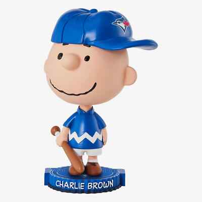 チャーリー・ブラウン ボブルヘッド トロント・ブルージェイズ Toronto Blue Jays Charlie Brown Peanuts Bighead Bobblehead | eBay