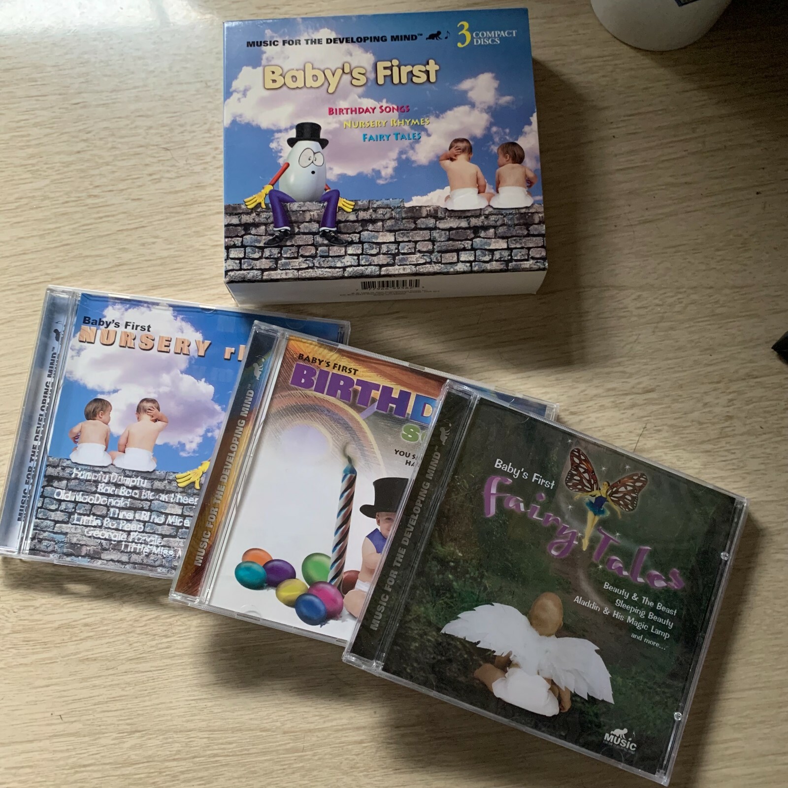 Baby's First: Birthday Songs/Nursery Rhymes/Fairy Tales 3 CD SET ...