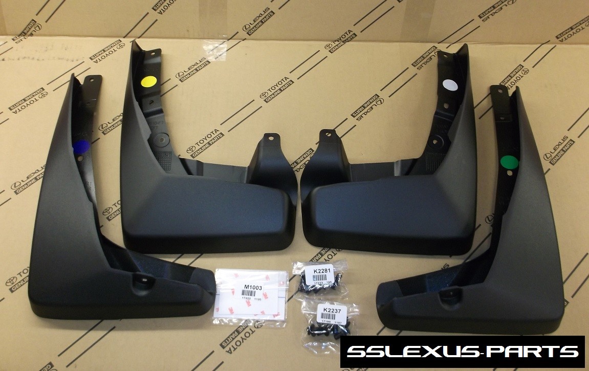 Lexus NX300 NX300H (2018-) OEM Genuine MUDGUARDS MUD FLAPS PK389