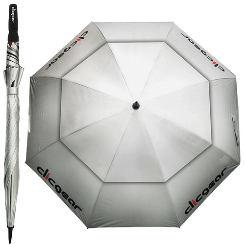 CLICGEAR 68" VENTED DUAL CANOPY WIND RESISTANT GOLF UMBRELLA / ALL COLOURS - Picture 4 of 4