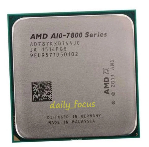 AMD A10-7850K AD787KXDI44JC 3.5GHz Radeon R7 Socket FM2+ GPU CPU Processor - Image 2 of 3