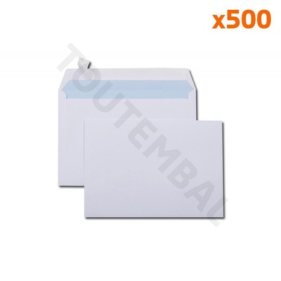 Buste Pubblicitarie Con Finestra - Bianco ~162 X 229 Mm (C5 - Foto 11