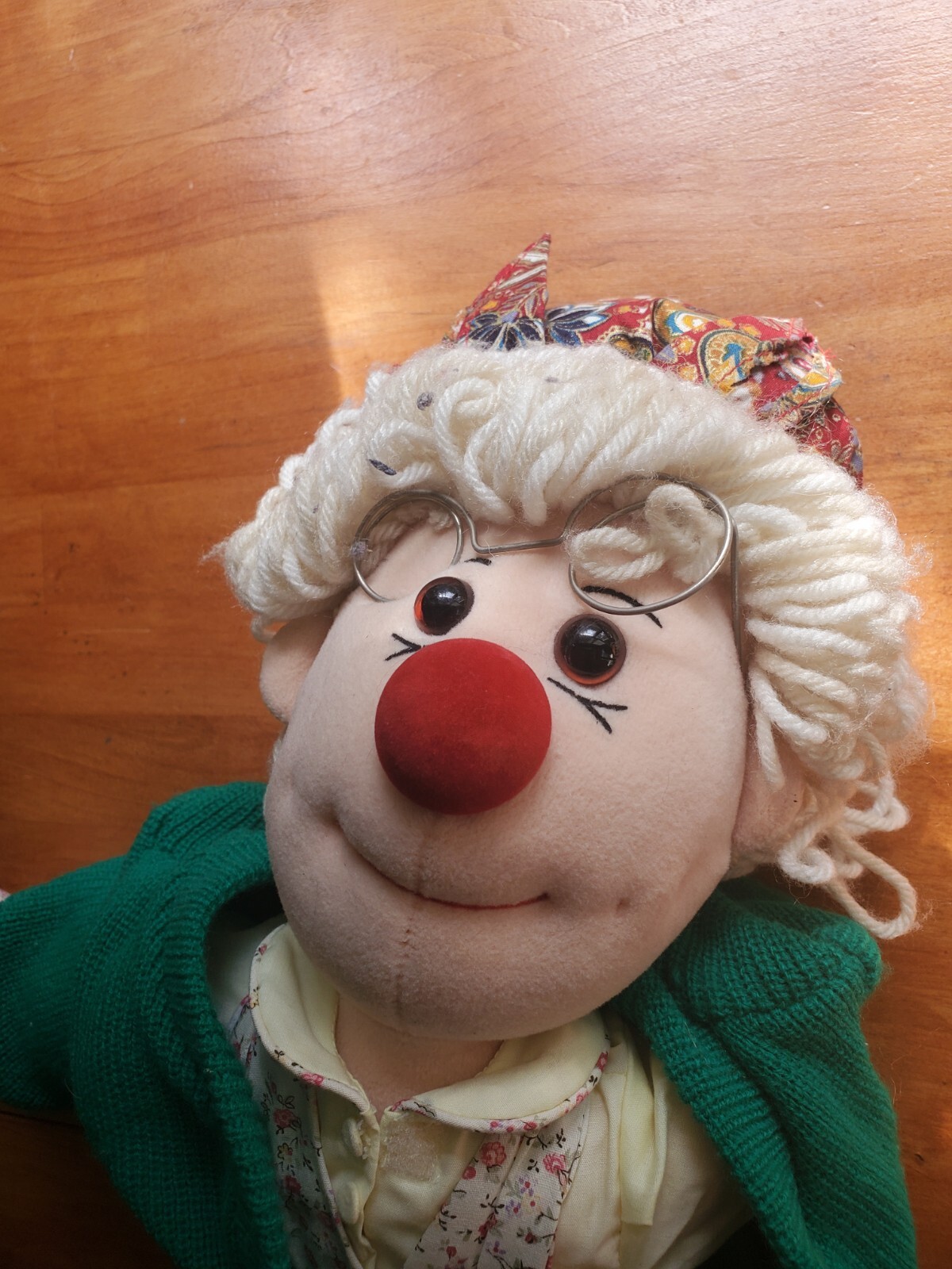 The Big Comfy Couch Granny Garbanzo Plush 1997 Commonwealth Toys eBay