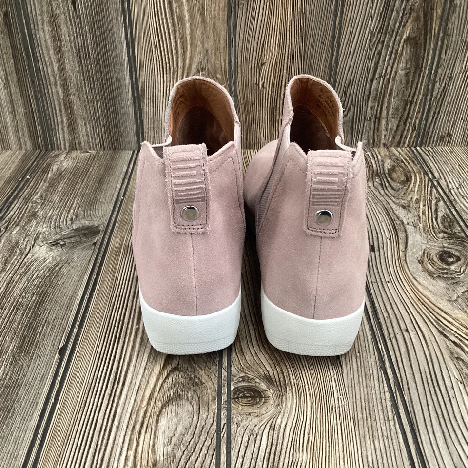 Fitflop Superskate Mujer Tenis Botines Rosa Comodidad C47-731 Sin Cordones Talla 7 Foto 2 de 4