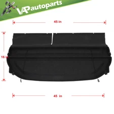For Honda Fit 2009-2010 2011 Non-Retractable Trunk Cargo Cover Security Shield