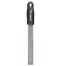 Microplane Premium Classic Series Zester Grater, 18/8, Black