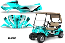 Golf Cart Graphics Kit Decal Sticker For EZ-Go TXT 14-20 EMPIRE MINT