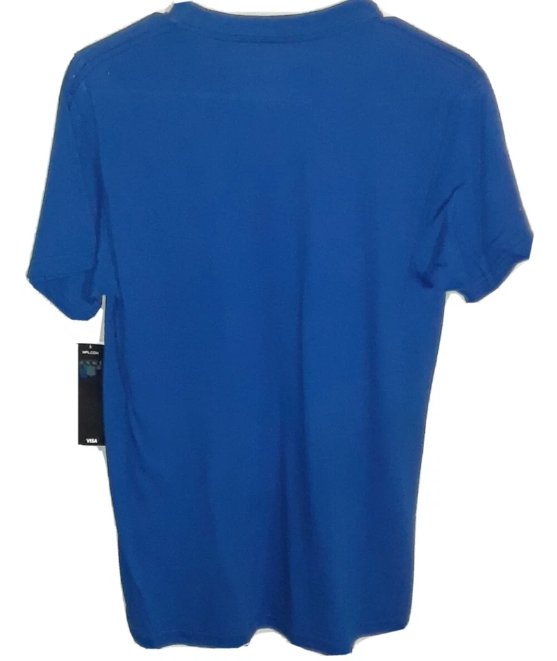 ¡NUEVO CON ETIQUETAS! Precio de venta sugerido por el fabricante $25.00! ¡Camisa de los Playoffs de los Indianapolis Colts 2014 de la NFL! Adulto pequeño.  Foto 2 de 2