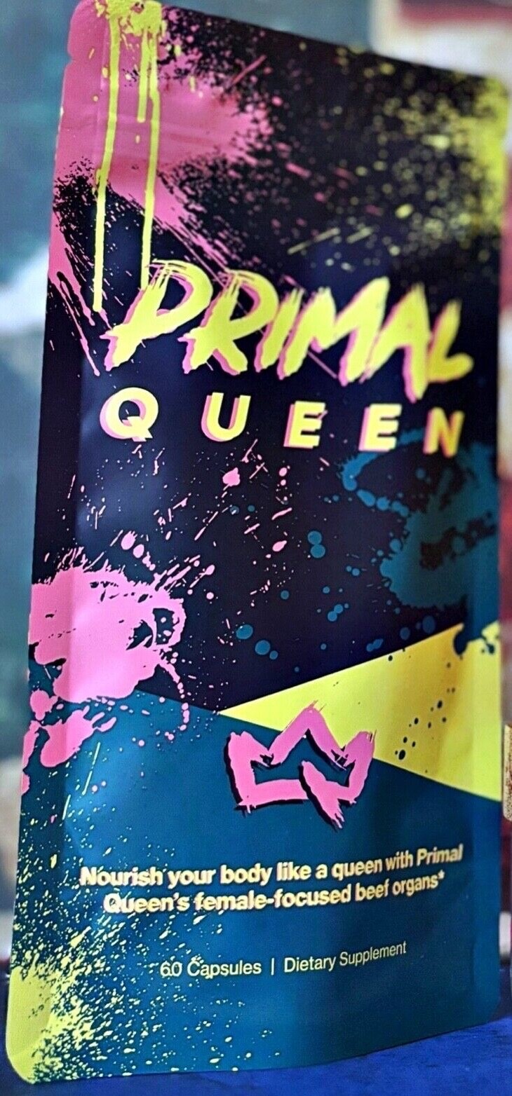 PRIMALQUEEN Beef Organ Supplement for Women 60ct - 1 Month Supply!
