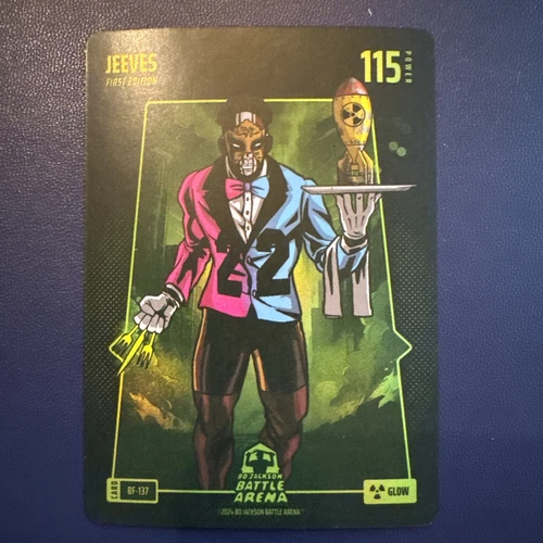 Bo Jackson Battle Arena Battlefoil Steel Jeeves #140 Jimmy Butler Glow RG
