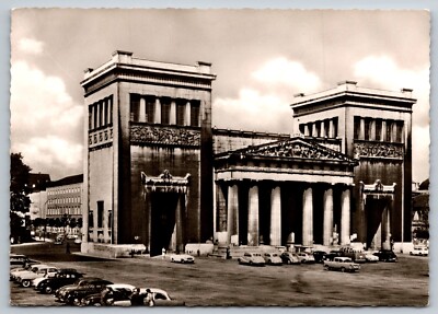 Postcard RPPC Germany Munich Propylaea 14T
