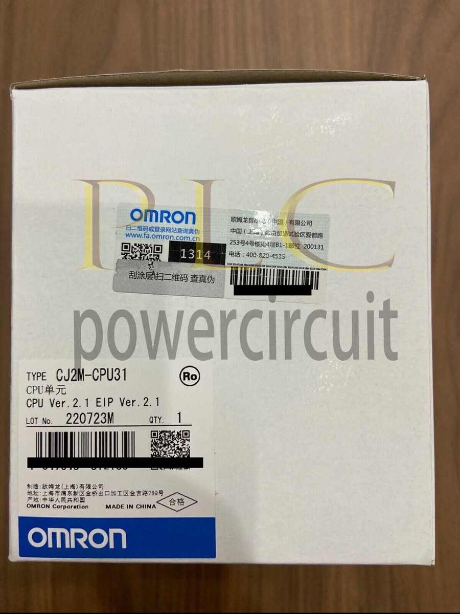 オムロンCPU CJ2M CPU31 CJ2M-CPU31 Omron Automation and Safety | Mouser
