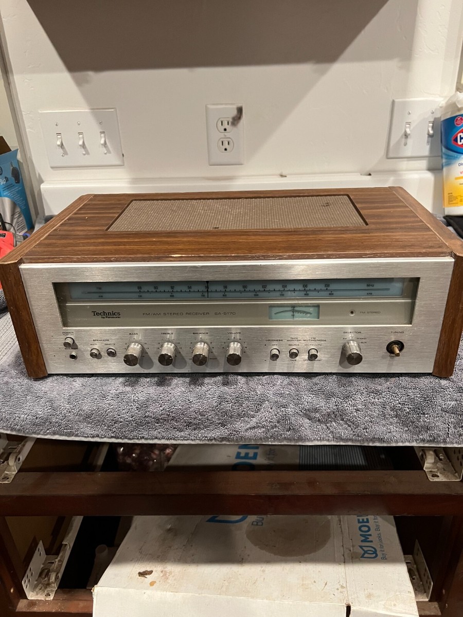 Technics SA-5170 Vintage AM-FM Stereo Receiver Panasonic
