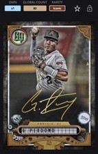 Topps MLB Bunt DIGITAL 2022 Gypsy Queen Black Signature Geraldo Perdomo ICONIC