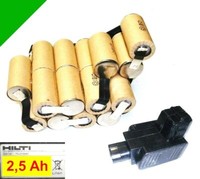 Tauschpack FüR Original Hilti Akku 24 V BP60 2,5 Ah Nicd 2500 Mah