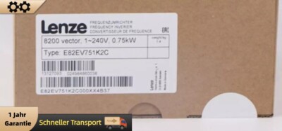 E82EV751_2C NEU LENZE E82EV751K2C 8200 Vector 0.75kW INVERTER