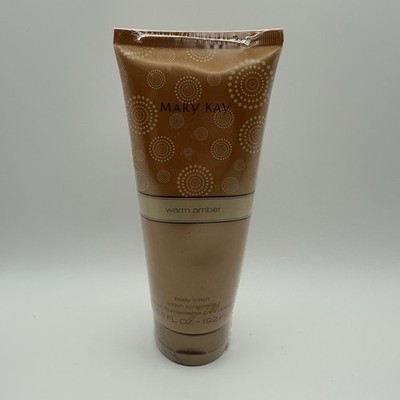 Mary Kay Body Lotion Warm Amber 6.5fl Full Size Discontinued New SEALED