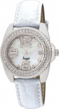 Invicta Womens Wildflower 1116 Quartz Leather Band Watch MSRP $795