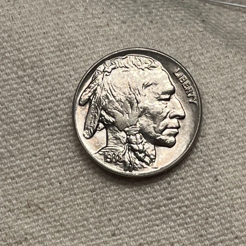 1938-D Buffalo Nickel, Gorgeous Superb Gem BU Lustrous Blazer!