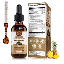 Cortisol Supplements for Women & Men 21-in-1 Cortisol Reducer Detox Manager