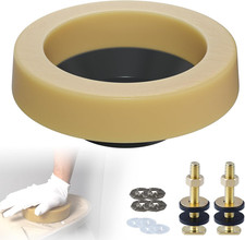 Extra Thick Toilet Wax Ring Replacement Kit, Wax Ring for Toilet