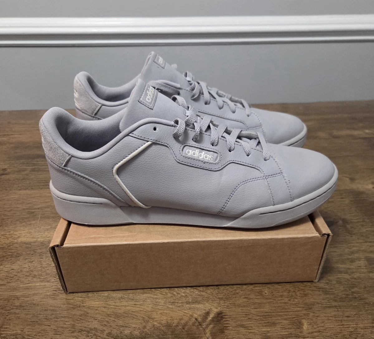 Adidas Originals Roguera Mens Size 8.5 Gray Casual Classic Skate Sneakers Shoes adidas Roguera Sneakers for Men for Sale | Authenticity  main image 4