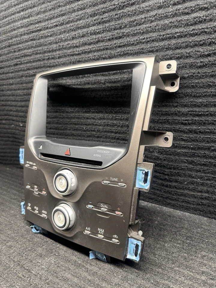 ✅Panel de interruptores de audio y control de clima Ford Edge 2013 OEM BT4T-18A802-B CO Foto 3 de 4
